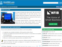 Tablet Screenshot of dll4free.com
